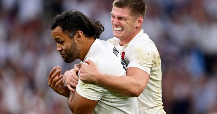 Who will England play in the Rugby World Cup final if they beat South Africa?
