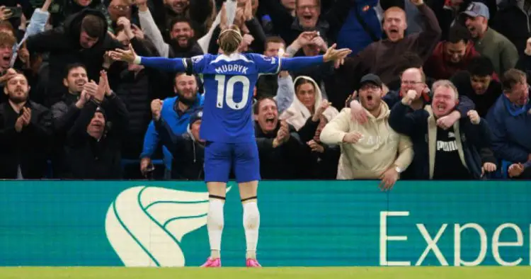 Chris Sutton slams ’embarrassing’ Chelsea star Mykhailo Mudryk for celebrating goal against Arsenal