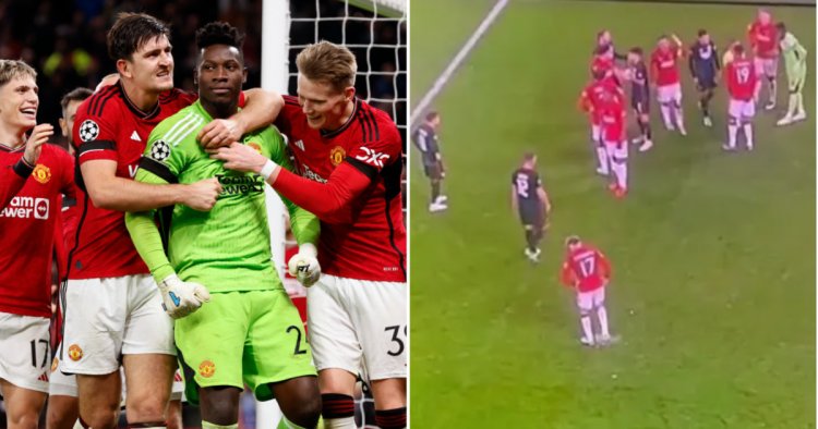 Manchester United fans spot ‘match-winning’ assist from Alejandro Garnacho for Andre Onana’s penalty save