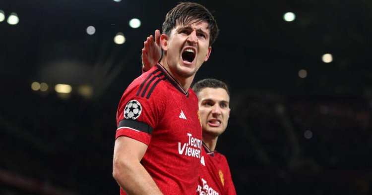 ‘Amazing!’ – Harry Maguire reacts to Manchester United fans chanting his name after scoring Champions League winner