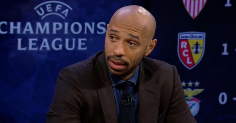 Thierry Henry admits he ‘got scared’ by David Raya’s goalkeeping in Arsenal’s win over Sevilla