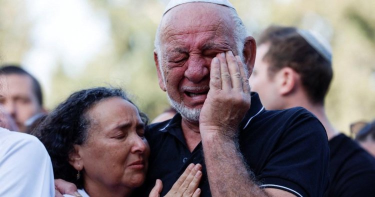 Brit mum and teenage sisters slain by Hamas gunmen laid to rest in Israel
