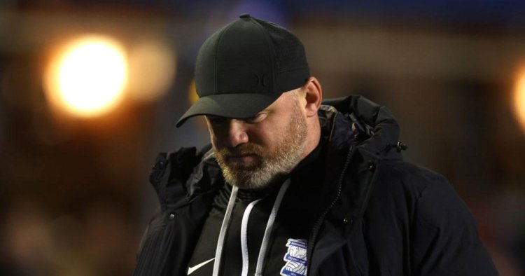 Wayne Rooney reacts to latest Birmingham loss as fan tells him to ‘f*** off back to America’