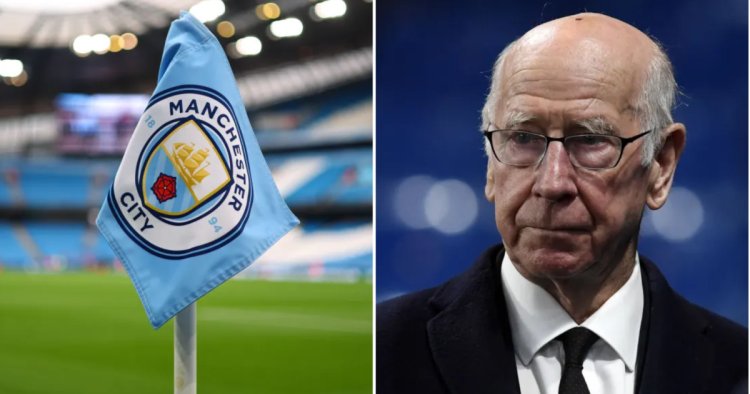 Man City ban two youngsters over ‘vile’ Sir Bobby Charlton chants
