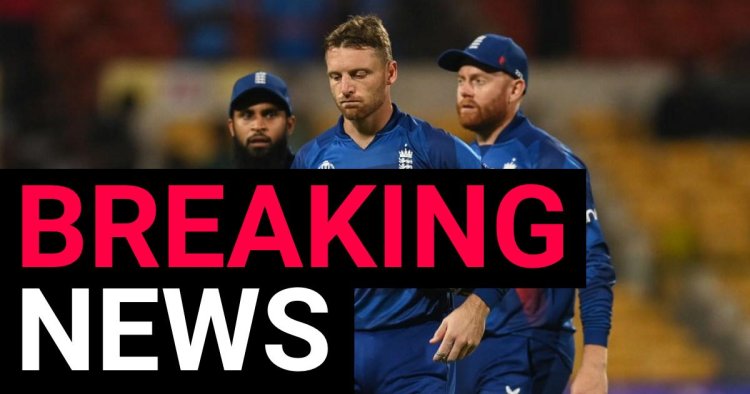 England on brink of Cricket World Cup exit after eight-wicket loss to Sri Lanka