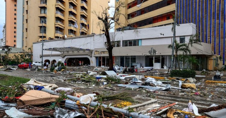 Pictures show devastation of Hurricane Otis in Mexico which killed at least 27