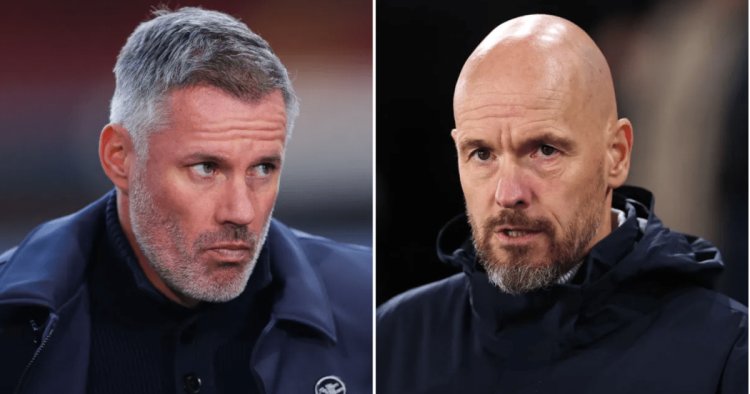 Erik ten Hag hits back at Jamie Carragher after claims Manchester United are in ‘regression’