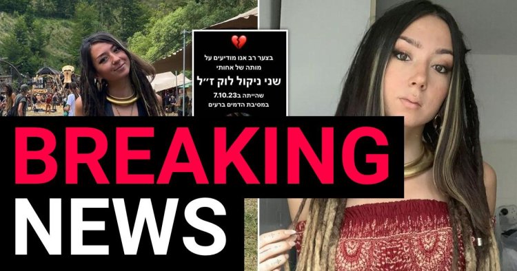 Woman kidnapped by Hamas at music festival is dead, family says