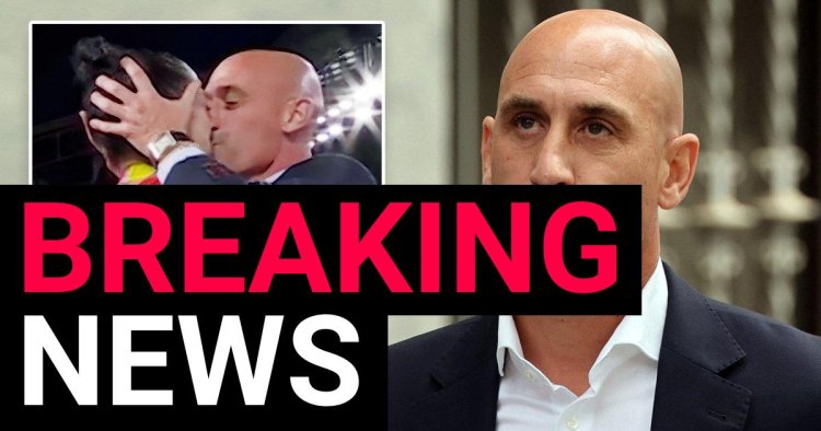 Former Spanish Football President Luis Rubiales given three-year-ban by FIFA over Jenni Hermoso kiss