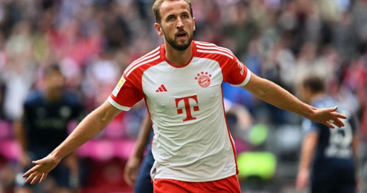 How many goals has Harry Kane scored for Bayern Munich this season?