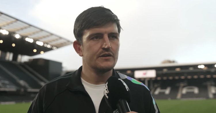 Manchester United defender Harry Maguire shuts down suggestions he was concussed against Fulham