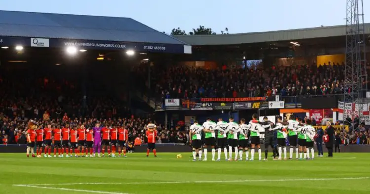 FA issue statement on tragedy chanting heard during Luton vs Liverpool