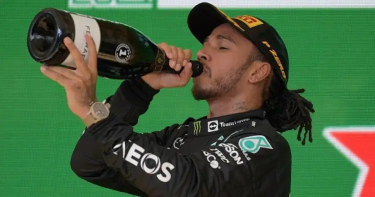 Lewis Hamilton reveals he’s quit drinking after ‘suffering’ from alcohol