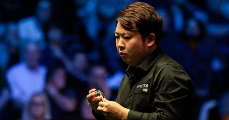 Zhang Anda trying not to think about Ronnie O’Sullivan challenge at International Championship