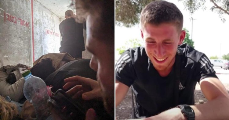Moment fearless Brit throws back seven Hamas grenades before eighth explodes in his hand