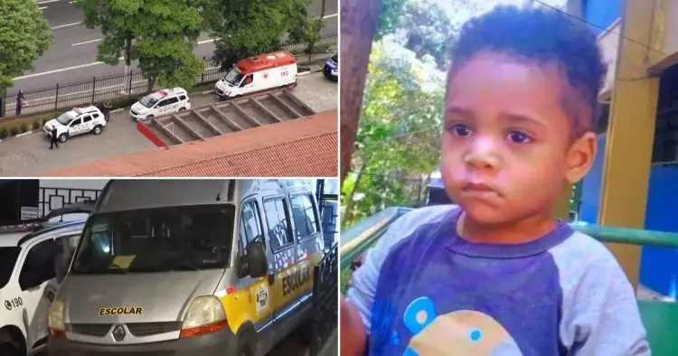 Boy, 2, dies after being left on school bus for eight hours during 37°C heatwave
