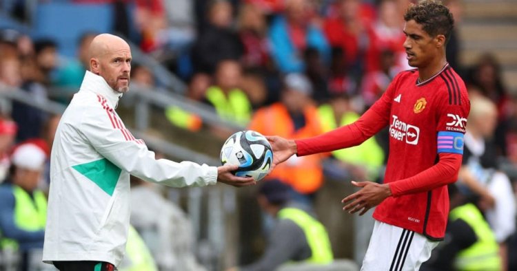 Erik ten Hag’s relationship with Raphael Varane has ‘broken down’ after defender was dropped for Manchester derby