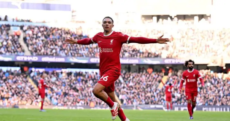 Trent Alexander-Arnold rescues point for Liverpool in draw against Man City