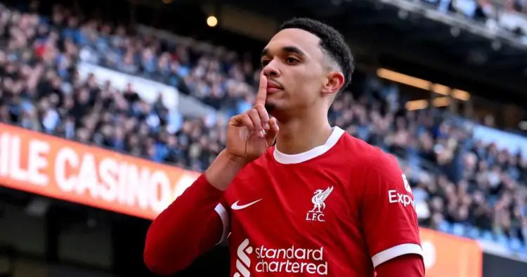 Trent Alexander-Arnold speaks out on trolling Man City fans with Liverpool goal celebration