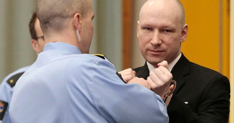 Anders Breivik, who murdered 77 people, complains about prison conditions
