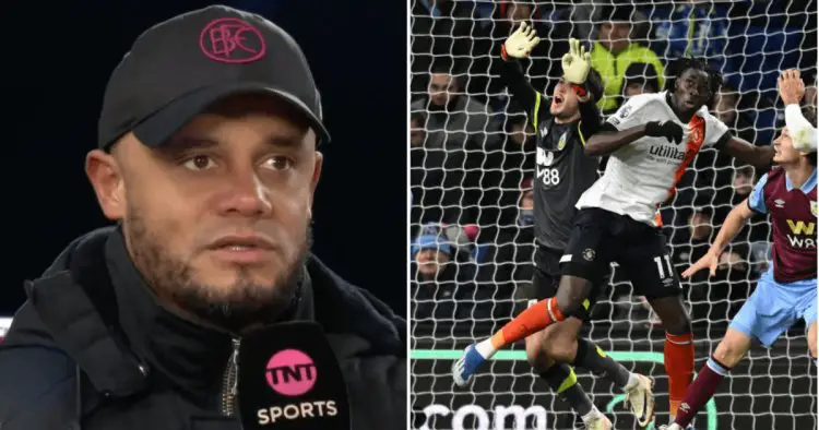 Vincent Kompany furious with VAR after Burnley concede controversial late equaliser against Luton