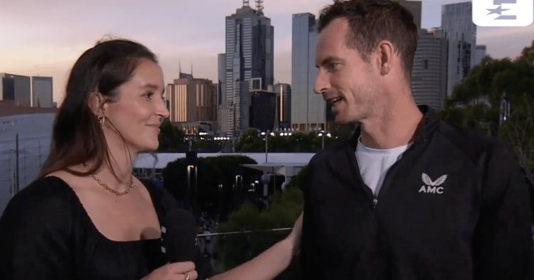 Laura Robson offers support to despondent Andy Murray after Australian Open exit