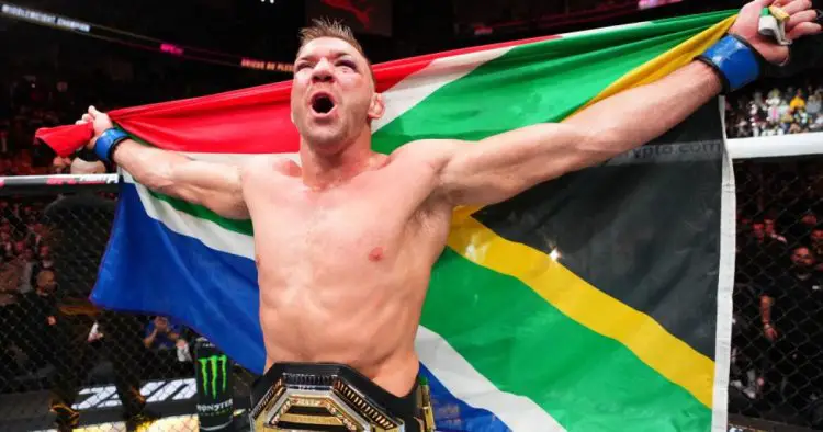 Dricus Du Plessis calls out Israel Adesanya after beating Sean Strickland for UFC middleweight title