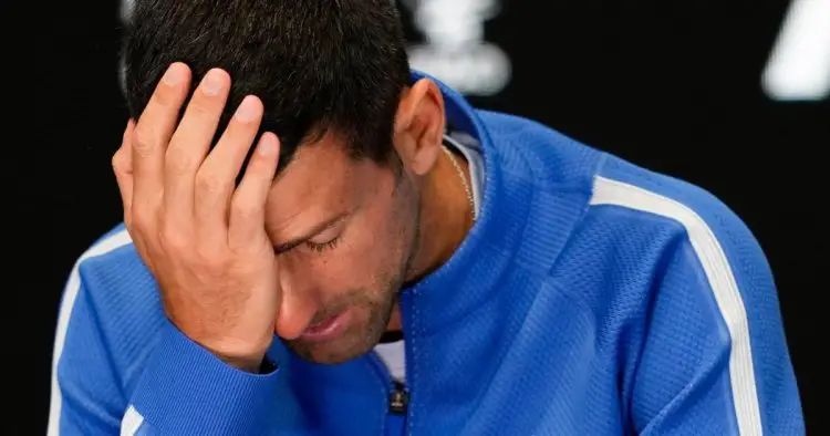 ‘Shocked’ Novak Djokovic reacts to losing at the Australian Open for the first time in six years
