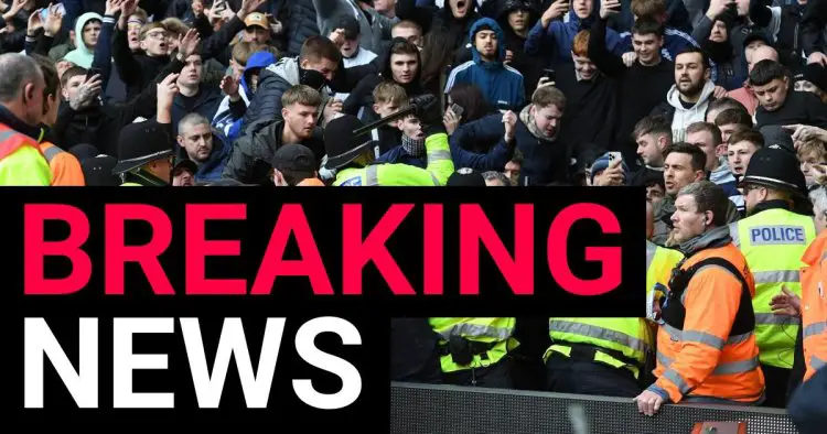 West Brom-Wolves FA Cup clash suspended after crowd trouble