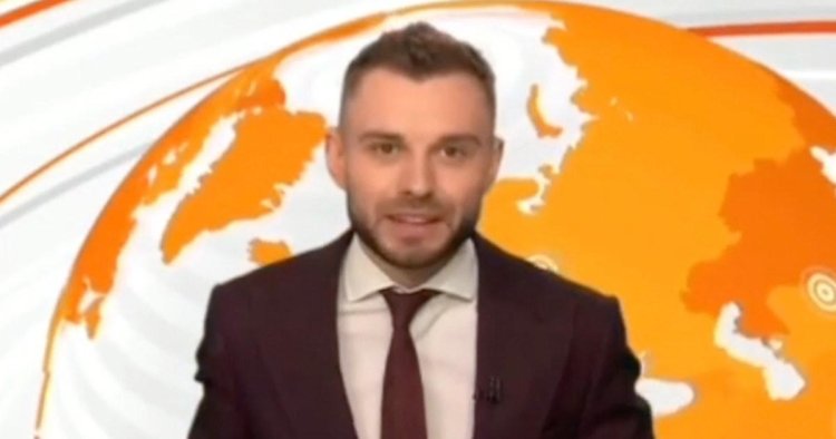Moment TV host quits live on air and declares ‘I’m off to fight Putin’