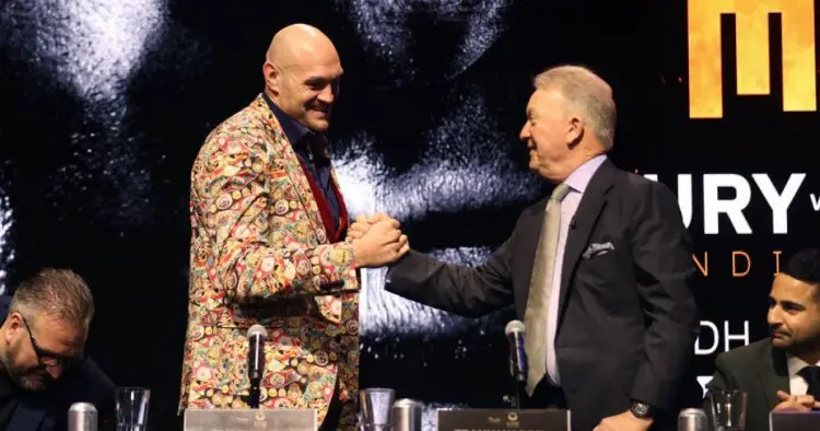 ‘There is a cult against him!’ – Frank Warren responds to Tyson Fury injury conspiracy theories