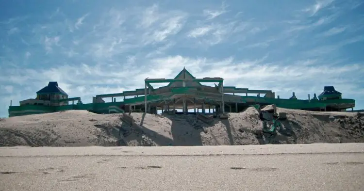 Inside the abandoned water park left to rot after being buried in sand