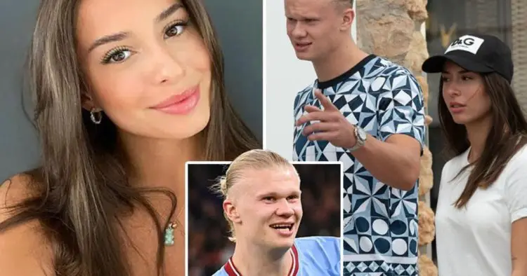 Inside Erling Haaland’s relationship with footballer girlfriend Isabel Haugseng Johansen
