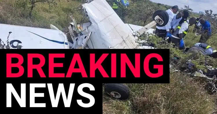 Two people killed after planes crash into each other in mid-air