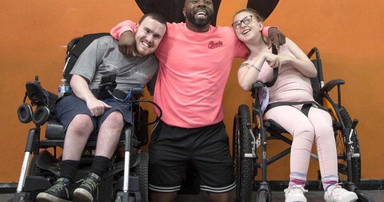 A personal trainer is granting every disabled person’s wish for free