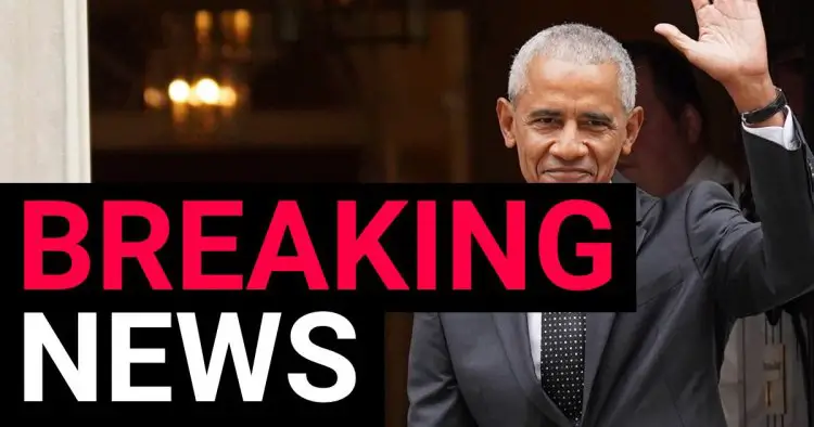 Barack Obama’s just turned up at Downing Street and it’s all very secretive