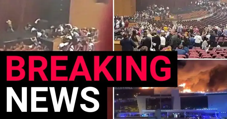 Masked gunmen blow up Moscow concert hall and kill dozens in major terror attack