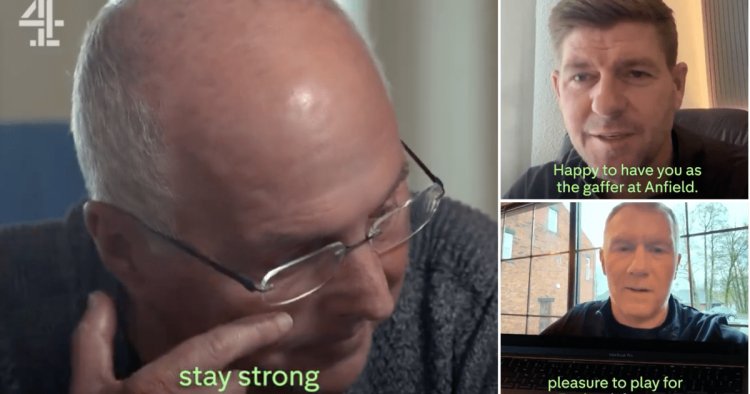 Sven-Goran Eriksson moved to tears as he’s shown messages of support from ex-England stars ahead of Liverpool Legends match