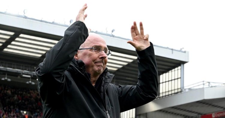 Sven-Goran Eriksson reduced to tears by Liverpool fans singing You’ll Never Walk Alone