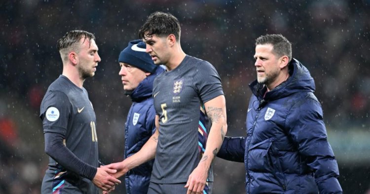 Gareth Southgate provides John Stones injury update after limping out of England’s draw with Belgium