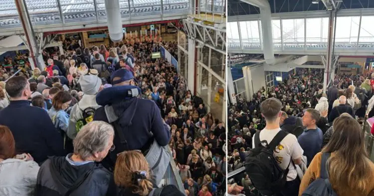 Easter travel chaos for hundreds of Brit tourists with ‘three hour’ airport queues