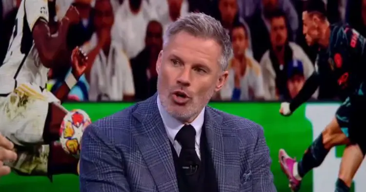Jamie Carragher predicts Champions League final line-up after Arsenal and Manchester City draws