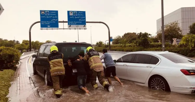 Conspiracy theorists think cloud seeding might be behind biblical Dubai floods