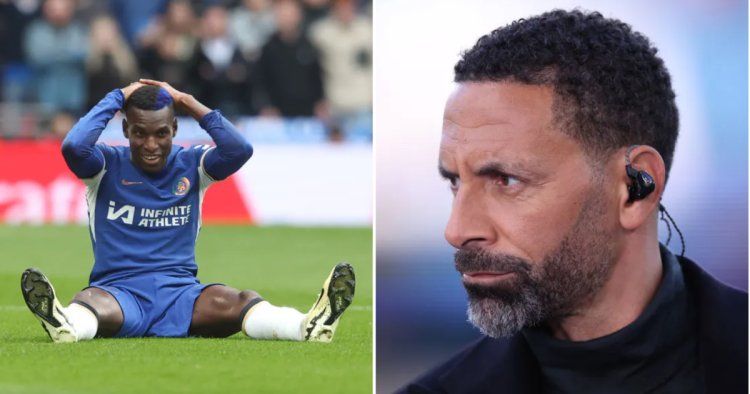 Rio Ferdinand makes worrying Nicolas Jackson claim after Chelsea’s FA Cup semi-final defeat to Man City