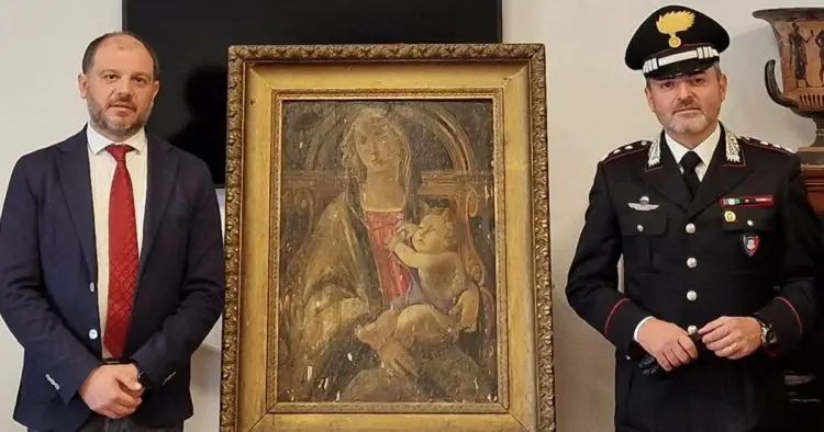 Painting worth £85,000,000 seized after family ‘kept it hidden from traffickers’