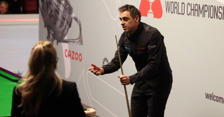 Ronnie O’Sullivan speaks out after row with snooker referee and telling her to ‘chill out’
